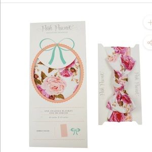 Posh Peanut Swaddle with headband